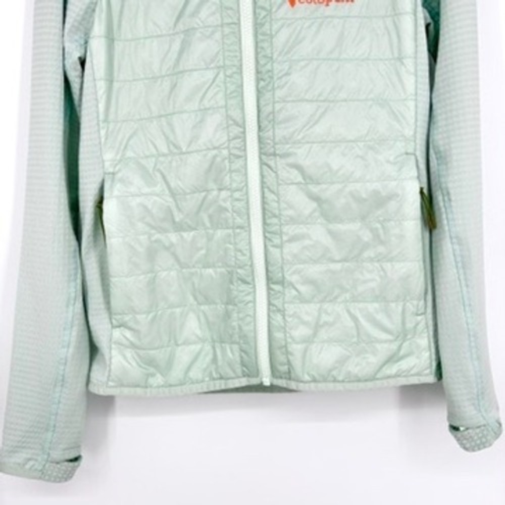 Cotopaxi Capa Hybrid Insulated Hooded Jacket Mint Green Zip Outdoor‎ Active XS - Picture 8 of 14
